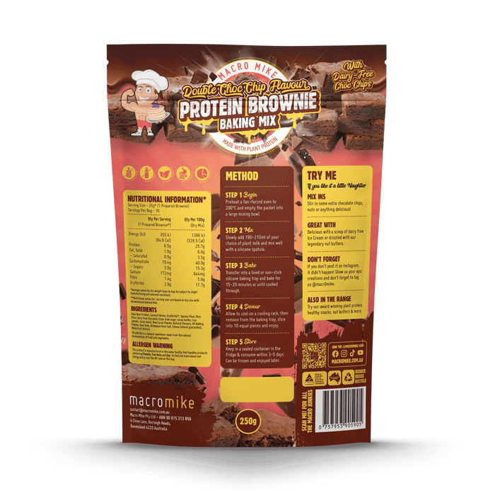 Macro Mike - Protein Brownie Baking Mix