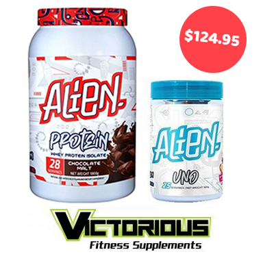 Alien Whey Protein + Alien Uno Pre Workout Bundle